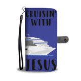 Custom Cruisin' with Jesus Wallet Case