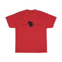Wisconsin Home Heartbeat Shirt