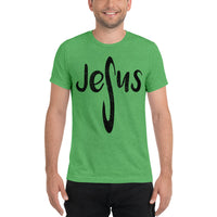 Jesus Custom Vintage Style Short sleeve t-shirt - Thread Caboodle