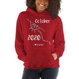 Flying from Miss to Mrs October 2020 I love aviation Hoodie