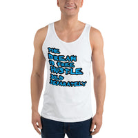 The Dream is Free Hustle Sold Separately Unisex  Tank Top - Thread Caboodle