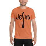 Jesus Custom Vintage Style Short sleeve t-shirt - Thread Caboodle