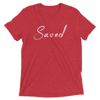 Saved Faith Women's Christian Short sleeve t-shirt - Thread Caboodle