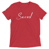 Saved Faith Women's Christian Short sleeve t-shirt - Thread Caboodle
