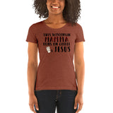 Wisconsin Mamma Ladies' short sleeve t-shirt - Thread Caboodle