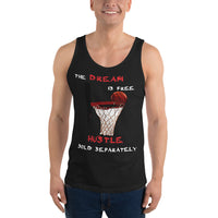 March Madness The Dream is Free Hustle Sold Separately Basketball Tank Top - Thread Caboodle