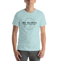 Soli Deo Gloria Glory to God Alone Men's Faith tshirt.
