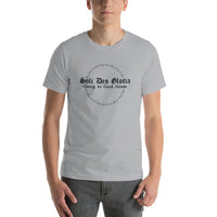 Soli Deo Gloria Glory to God Alone Men's Faith tshirt.