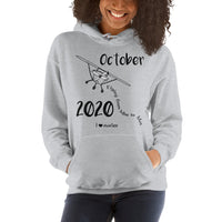 Flying from Miss to Mrs October 2020 Engaged Hoodie