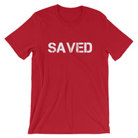 SAVED Faith Men's Christian Short-Sleeve Unisex T-Shirt - Thread Caboodle