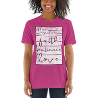 Mom ingredients faith Short sleeve t-shirt - Thread Caboodle