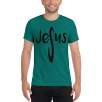 Jesus Custom Vintage Style Short sleeve t-shirt - Thread Caboodle
