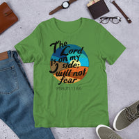 The Lord is on my side; I will not fear Faith Men's T-Shirt - Thread Caboodle