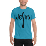 Jesus Custom Vintage Style Short sleeve t-shirt - Thread Caboodle