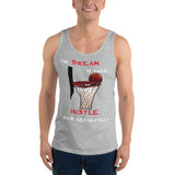 March Madness The Dream is Free Hustle Sold Separately Basketball Tank Top - Thread Caboodle