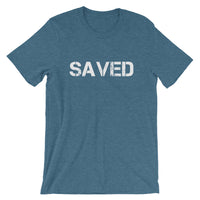 SAVED Faith Men's Christian Short-Sleeve Unisex T-Shirt - Thread Caboodle