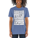Mom ingredients faith Short sleeve t-shirt - Thread Caboodle