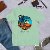 The Lord is on my side; I will not fear Faith Men's T-Shirt - Thread Caboodle