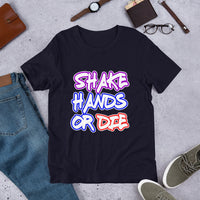 Shake Hands or Die Men's Success Entrepreneur Business Short-Sleeve T-Shirt - Thread Caboodle