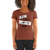 It Is Well With My Soul Faith Ladies' short sleeve t-shirt - Thread Caboodle