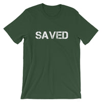 SAVED Faith Men's Christian Short-Sleeve Unisex T-Shirt - Thread Caboodle