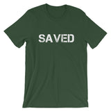 SAVED Faith Men's Christian Short-Sleeve Unisex T-Shirt - Thread Caboodle