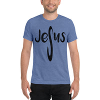 Jesus Custom Vintage Style Short sleeve t-shirt - Thread Caboodle
