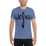 Jesus Custom Vintage Style Short sleeve t-shirt - Thread Caboodle