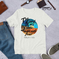 The Lord is on my side; I will not fear Faith Men's T-Shirt - Thread Caboodle