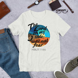 The Lord is on my side; I will not fear Faith Men's T-Shirt - Thread Caboodle