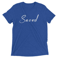 Saved Faith Women's Christian Short sleeve t-shirt - Thread Caboodle