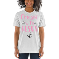 Cruisin' with Jesus Cute Travel Short sleeve t-shirt - Thread Caboodle