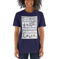 Mom ingredients faith Short sleeve t-shirt - Thread Caboodle