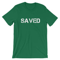 SAVED Faith Men's Christian Short-Sleeve Unisex T-Shirt - Thread Caboodle
