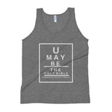 Unisex Tank Top U may be the only Bible someone reads today Snellen Eye Chart - Thread Caboodle