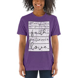 Mom ingredients faith Short sleeve t-shirt - Thread Caboodle