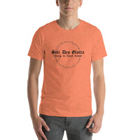 Soli Deo Gloria Glory to God Alone Men's Faith tshirt.