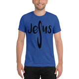 Jesus Custom Vintage Style Short sleeve t-shirt - Thread Caboodle