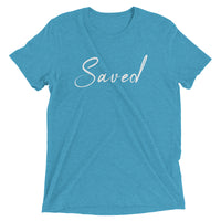Saved Faith Women's Christian Short sleeve t-shirt - Thread Caboodle