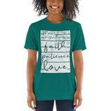 Mom ingredients faith Short sleeve t-shirt - Thread Caboodle