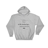 Flying from Miss to Mrs. 2019 (Black Lettering) Hooded Sweatshirt - Thread Caboodle