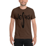 Jesus Custom Vintage Style Short sleeve t-shirt - Thread Caboodle