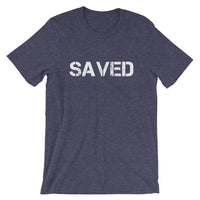 SAVED Faith Men's Christian Short-Sleeve Unisex T-Shirt - Thread Caboodle